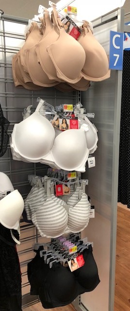 Dream Fit Bras Display